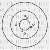 BORG & BECK BBD5209 Brake Disc